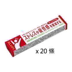 LOTTE 減壓消疲勞口香糖20條